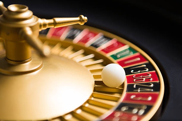 Mobile phone displaying live roulette table